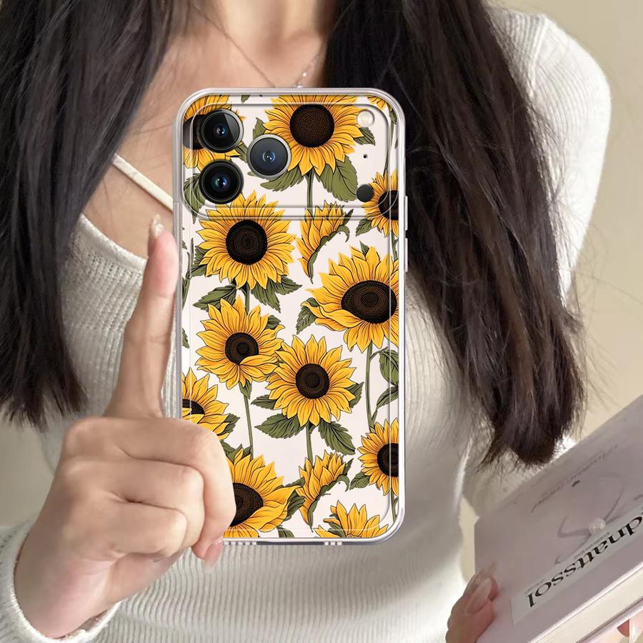 Schattig zonnebloempatroon hoe - Phone Cases Like Loopy recensie en prijs