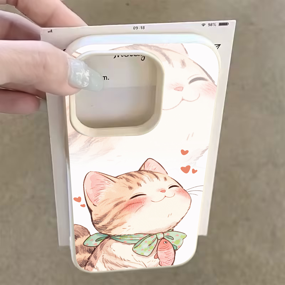 Oranje Kat Vis Hart Telefoonho - Phone Cases Orange recensie en prijs