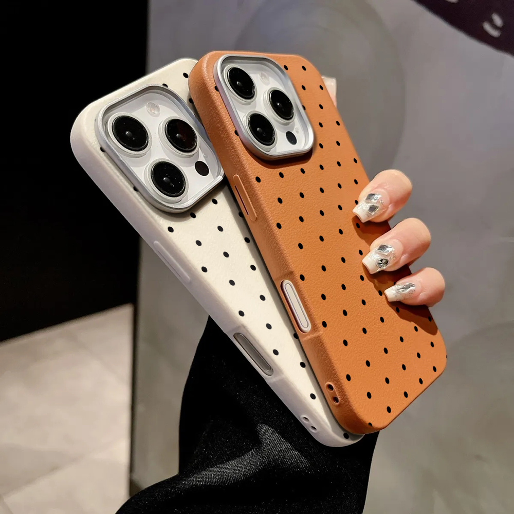 Koreaanse INS schattige polkad - Phone Cases Korea recensie en prijs