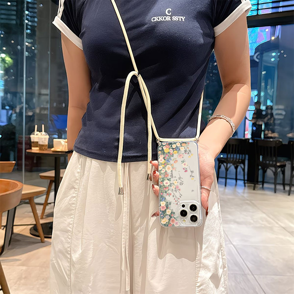 Crossbody lanyard telefoonhoes - Phone Cases Like Loopy recensie en prijs