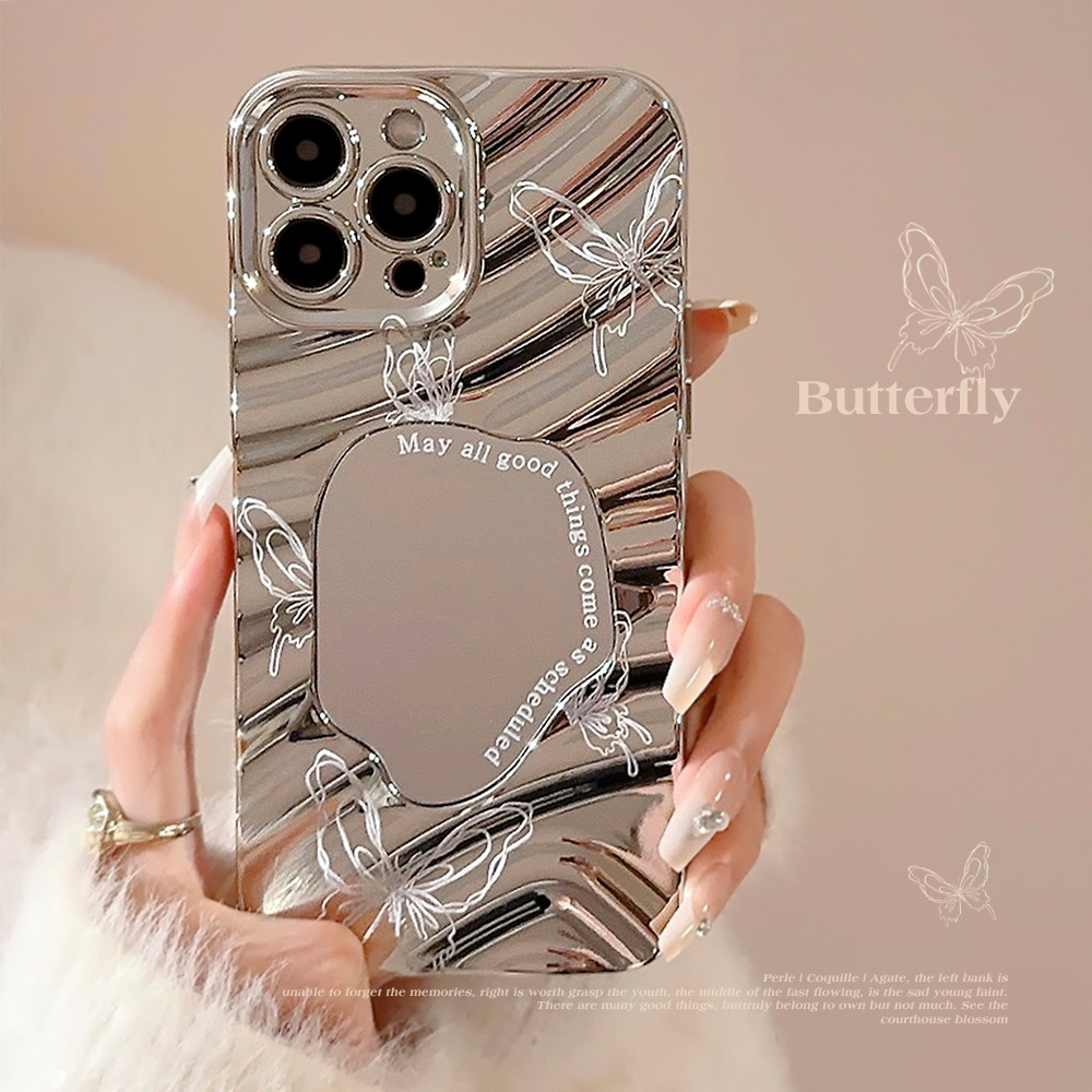 Luxe zilveren gegolfde plating - Luxury Plating Case recensie en prijs