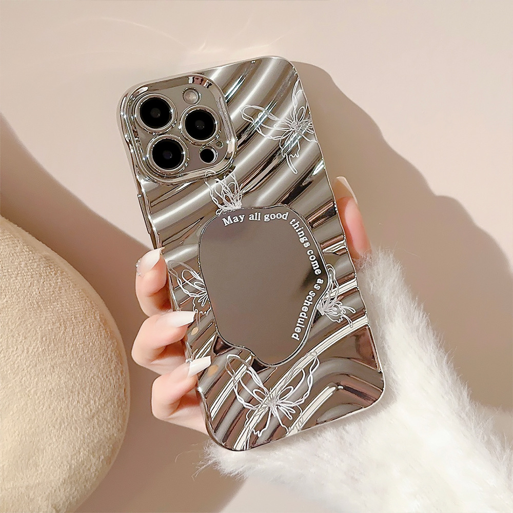 Luxe zilveren gegolfde plating - Luxury Plating Case recensie en prijs