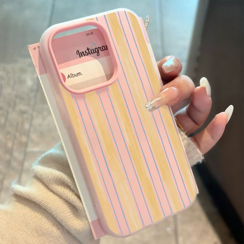 Stijlvolle geel gestreepte tel - Phone Cases Yellow recensie en prijs