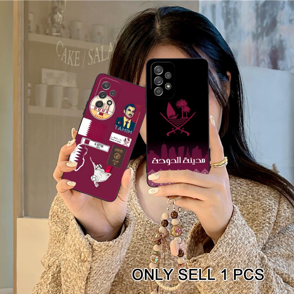 Qatar Vlag Matte TPU Mobiele T - Phone Cases Qatar recensie en prijs