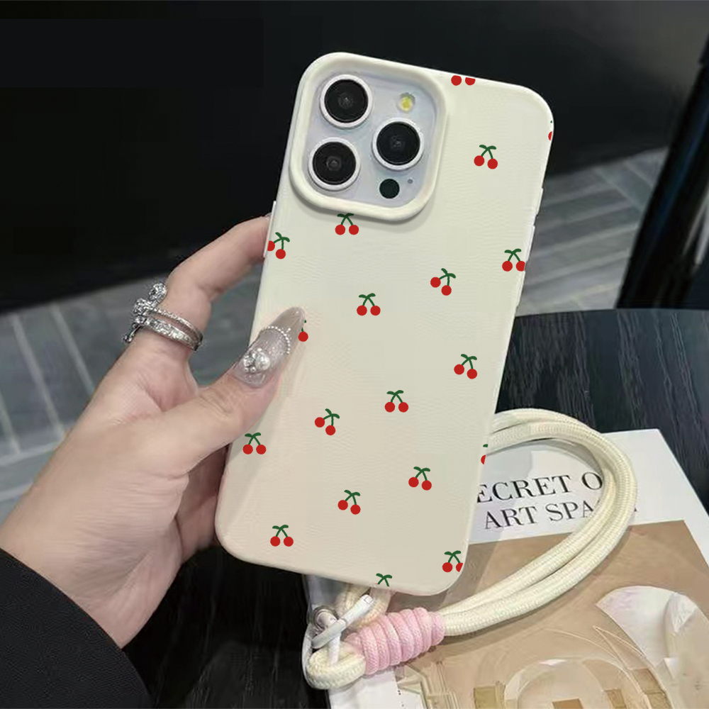 Little Cherry Strap Rope Telef - Phone Cases Cherry recensie en prijs