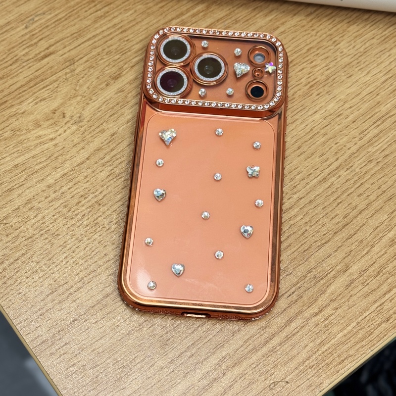 Handgemaakte juwelen kristal v - Phone Cases Orange recensie en prijs