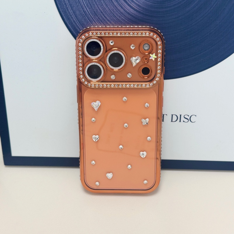 Handgemaakte juwelen kristal v - Phone Cases Orange recensie en prijs