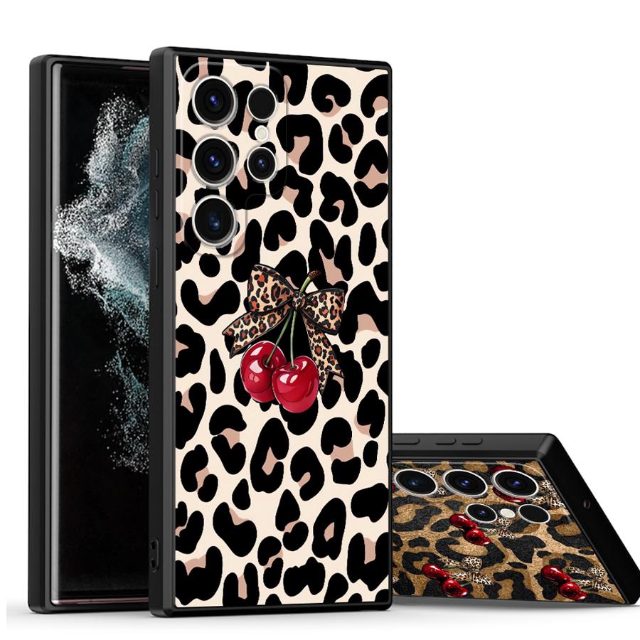 Leopard Cherry Telefoonhoesje  - Phone Cases Cherry recensie en prijs