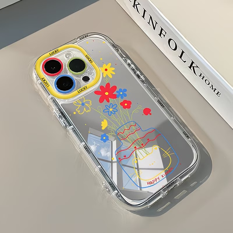 Zomerse Daisy Cat Vaas Design  - Phone Cases Like Loopy recensie en prijs