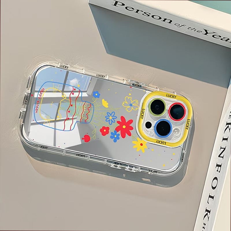 Zomerse Daisy Cat Vaas Design  - Phone Cases Like Loopy recensie en prijs