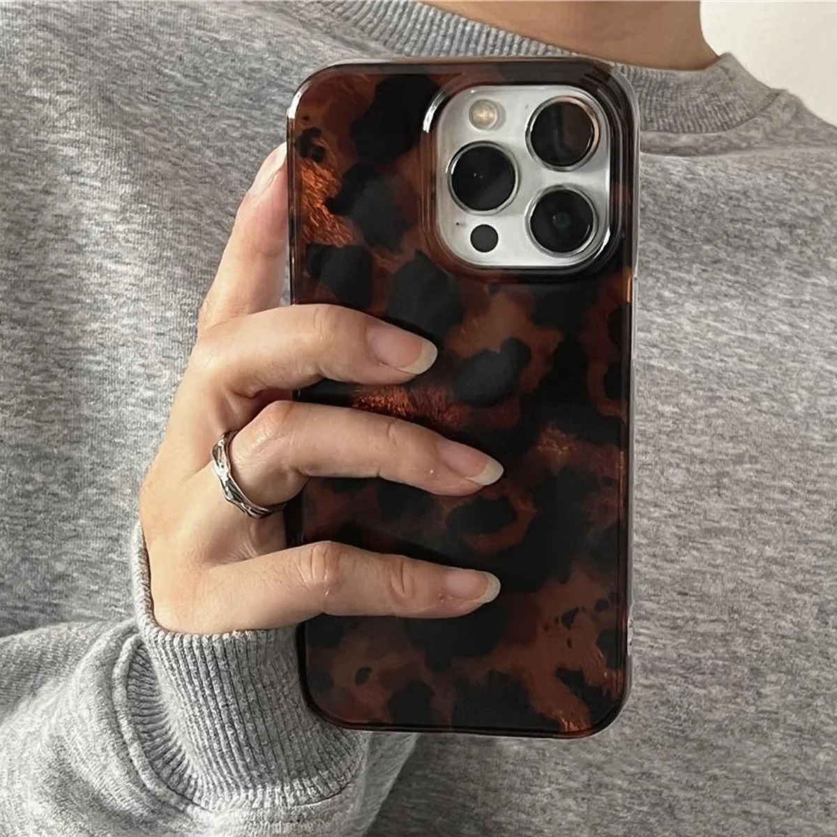 Retro Amber Textuur Laser Tele - Phone Cases Like Loopy recensie en prijs