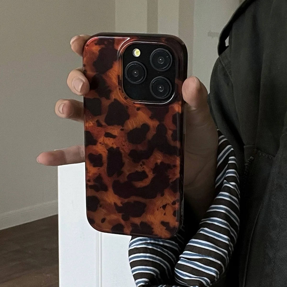 Retro Amber Textuur Laser Tele - Phone Cases Like Loopy recensie en prijs