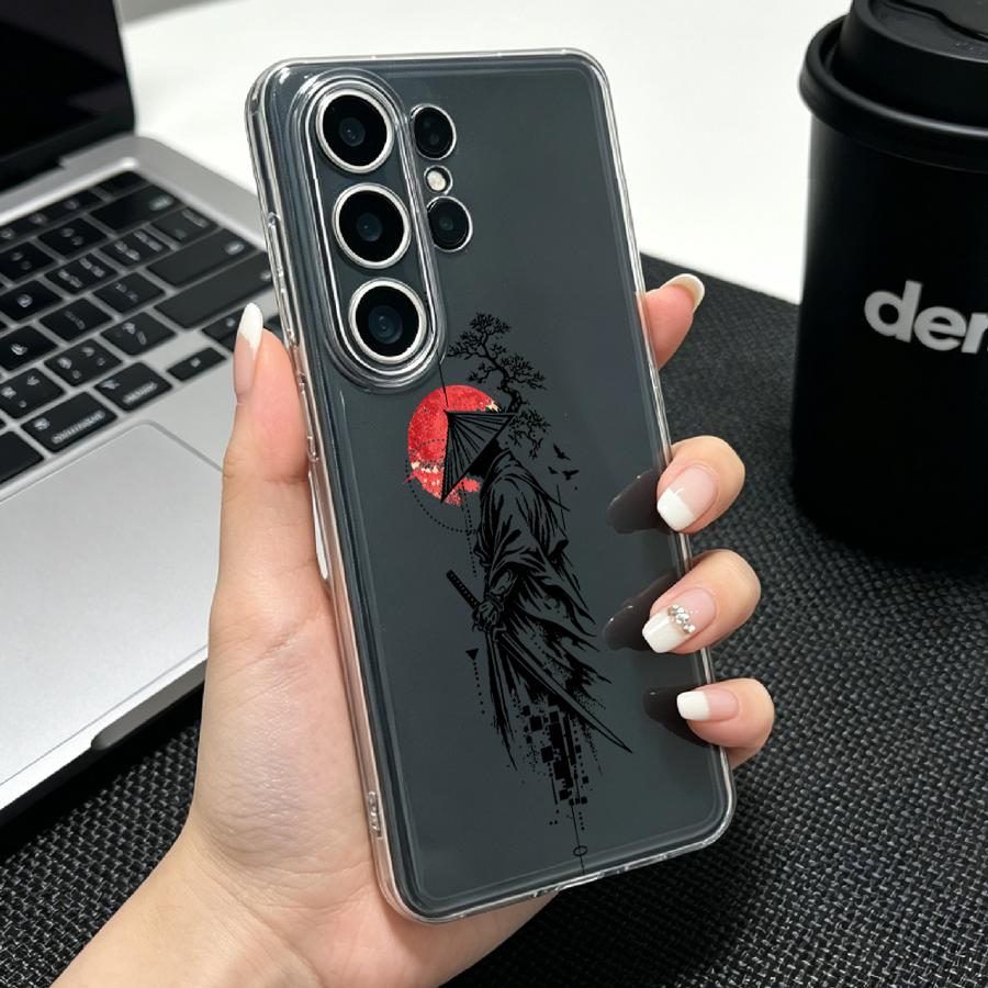 Samurai met rode zon print hoe - Phone Cases Red recensie en prijs