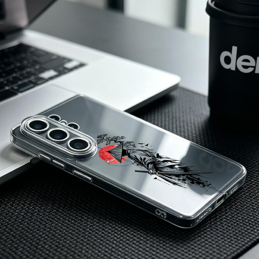 Samurai met rode zon print hoe - Phone Cases Red recensie en prijs