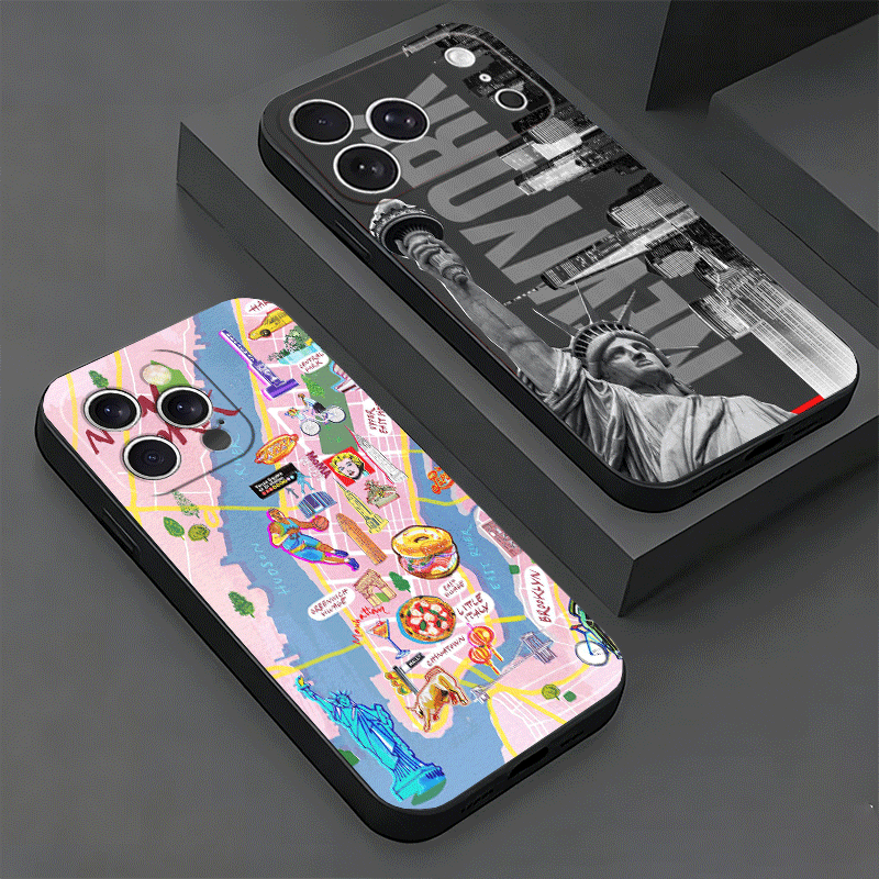 Zachte telefoonhoes voor iPhon - Phone Cases York recensie en prijs
