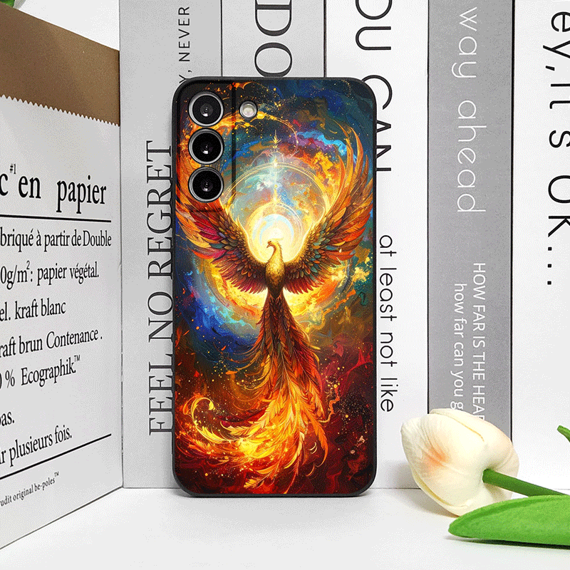 Luxe Phoenix Vuurveer Patroon  - Phone Cases Pixel 10 recensie en prijs