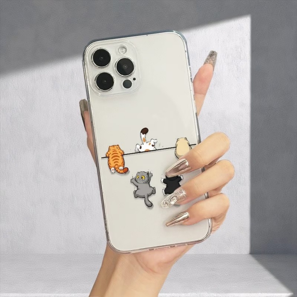 Vijf schattige kattenprint tel - Phone Cases Like Loopy recensie en prijs