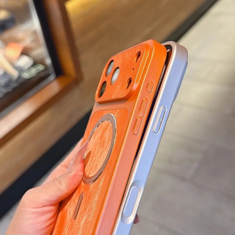 Luxueuze nieuwe oranje retro-v - Phone Cases Orange recensie en prijs