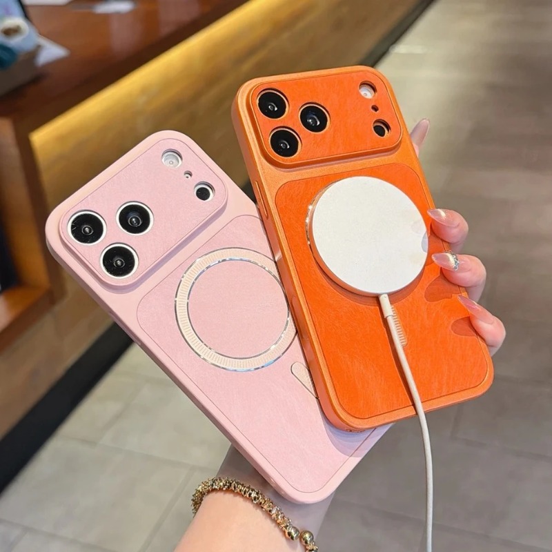 Luxueuze nieuwe oranje retro-v - Phone Cases Orange recensie en prijs