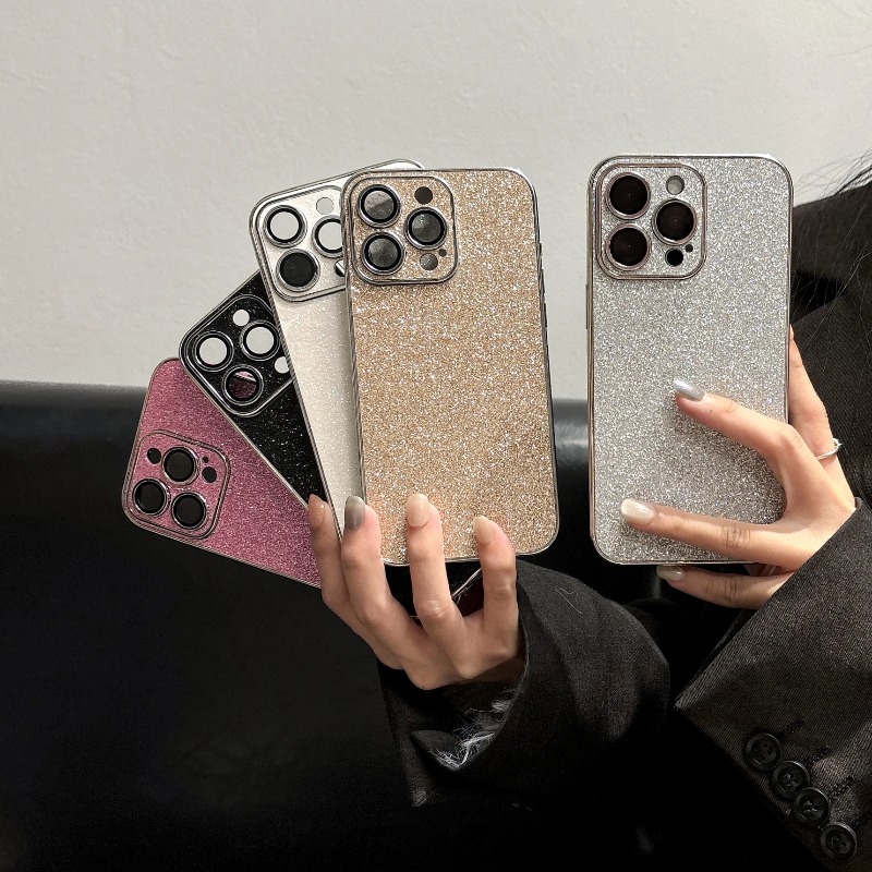 Luxe Glitter Lederen Telefoonh - Luxury Plating Case recensie en prijs