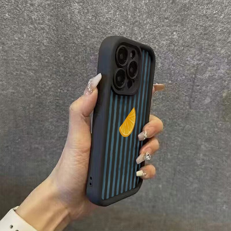 Gestreept Citroenschijfje Patr - Phone Cases Like Loopy recensie en prijs
