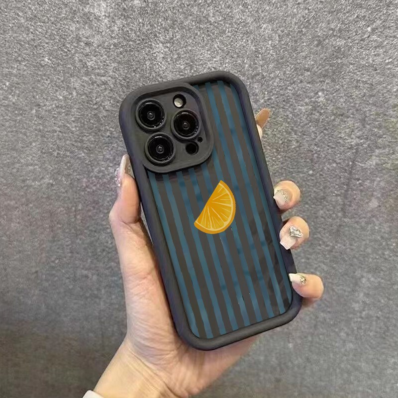 Gestreept Citroenschijfje Patr - Phone Cases Like Loopy recensie en prijs