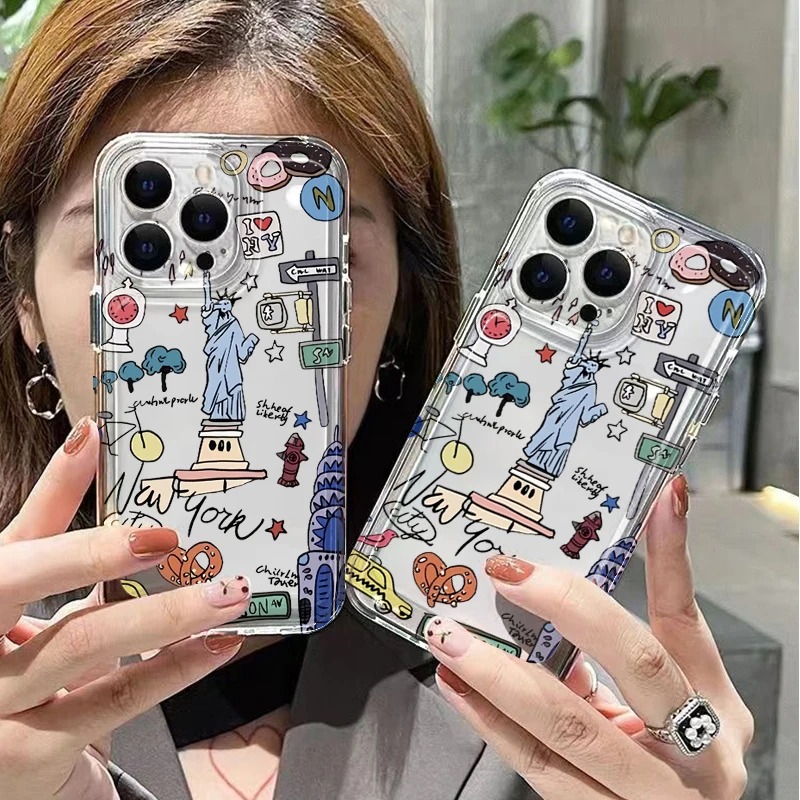 Schattig New York City Doodle  - Phone Cases York recensie en prijs