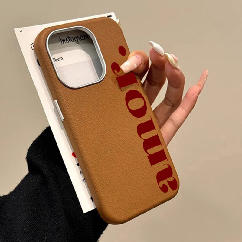 De rode artistieke letter Lich - Phone Cases Red recensie en prijs