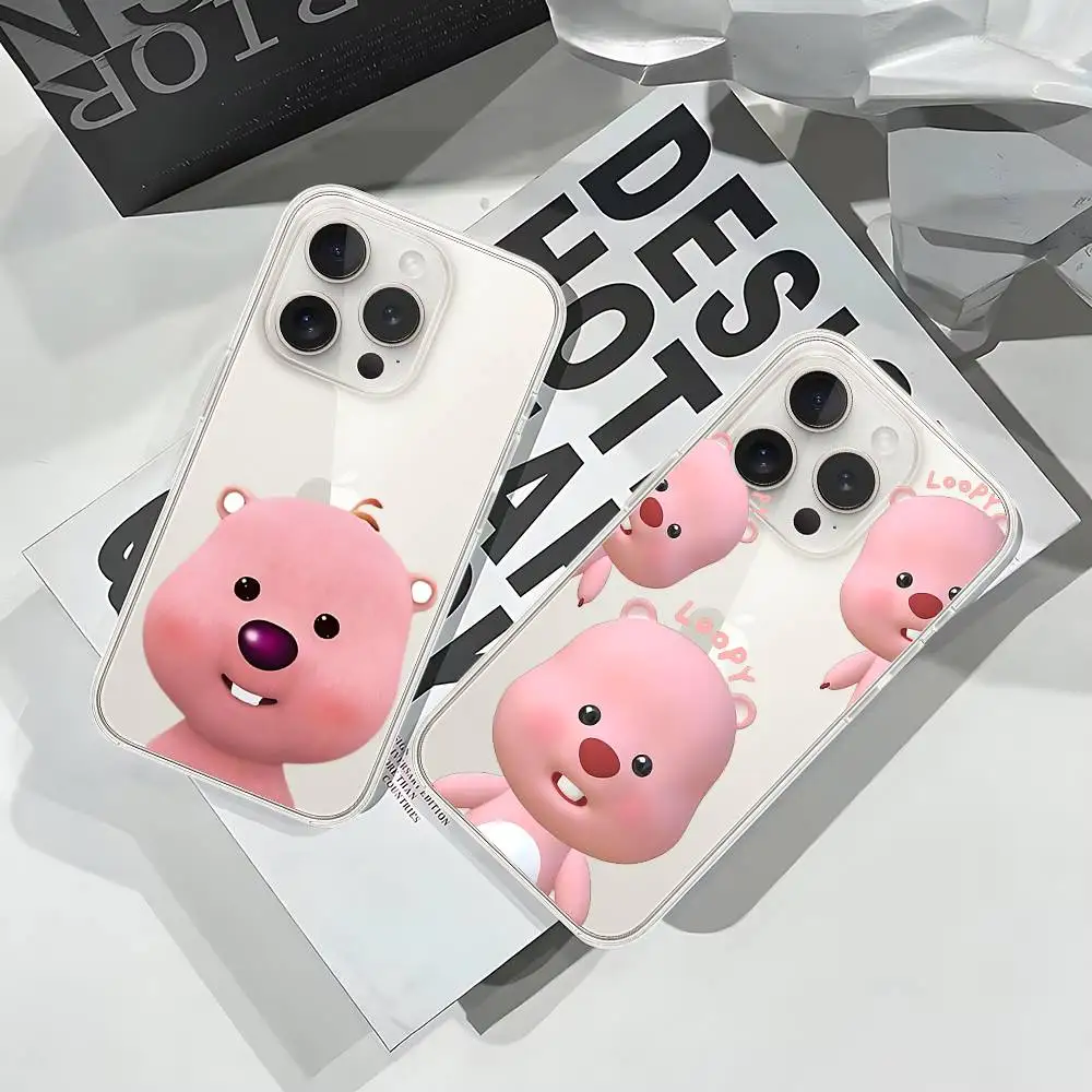 Korea-P-Pororo Schattige L-Loo - Phone Cases Loopy recensie en prijs