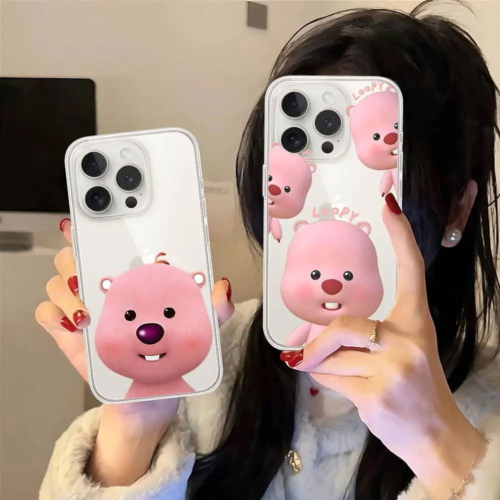 Korea-P-Pororo Schattige L-Loo - Phone Cases Loopy recensie en prijs