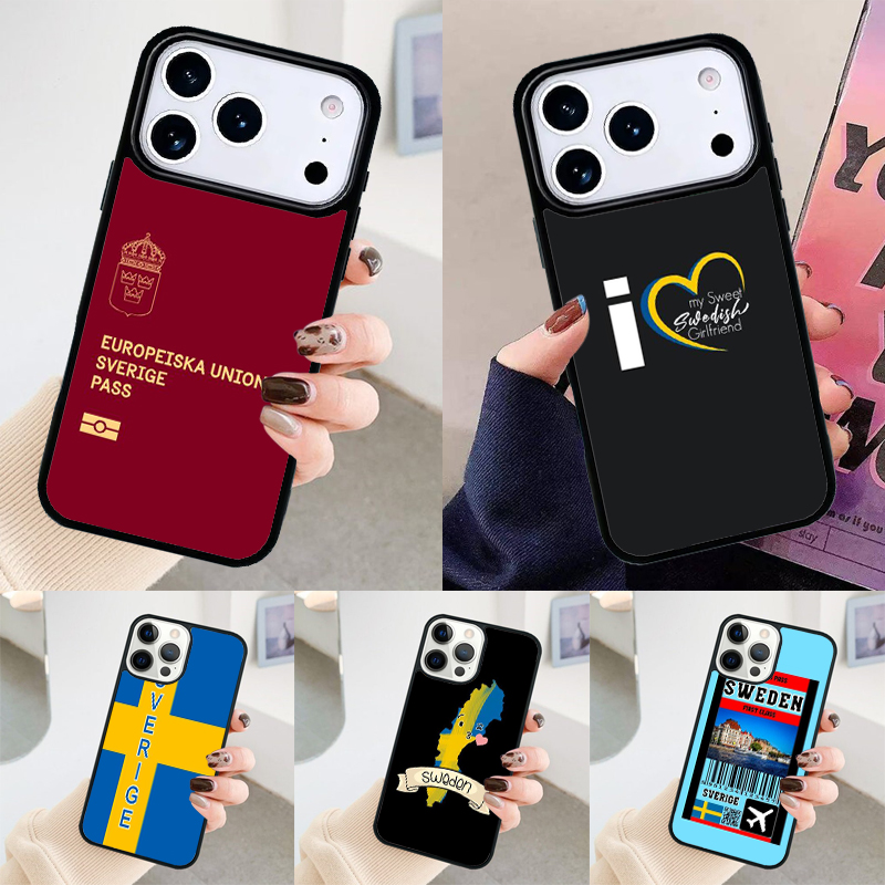 Zweden Paspoort Telefoonhoesje - Phone Cases Sweden recensie en prijs
