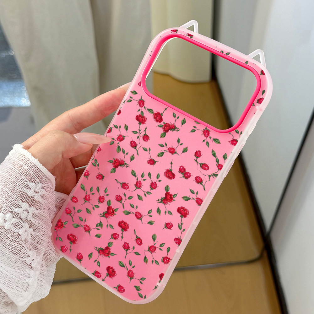 Rode Rozen Bloem Kattenoren Te - Phone Cases Red recensie en prijs