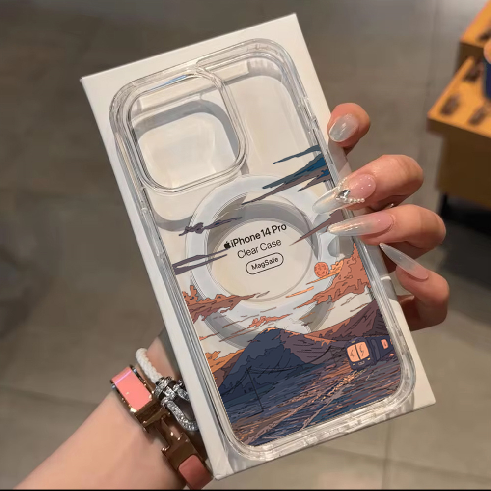 Zonsondergangpatroon Mode Tele - Phone Cases Like Loopy recensie en prijs