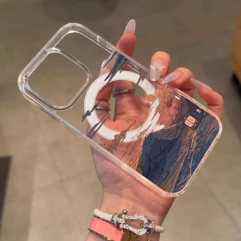 Zonsondergangpatroon Mode Tele - Phone Cases Like Loopy recensie en prijs