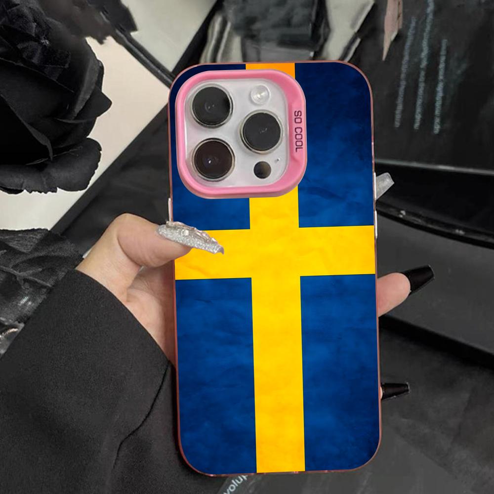Zweedse vlag telefoonhoesje vo - Phone Cases Sweden recensie en prijs