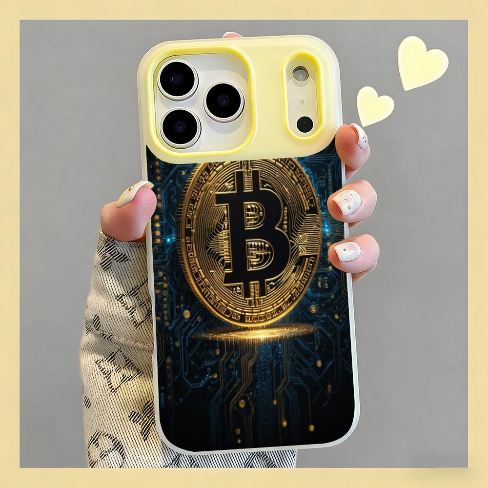 Crypto thema Bitcoin Telefoonh - Phone Cases Yellow recensie en prijs