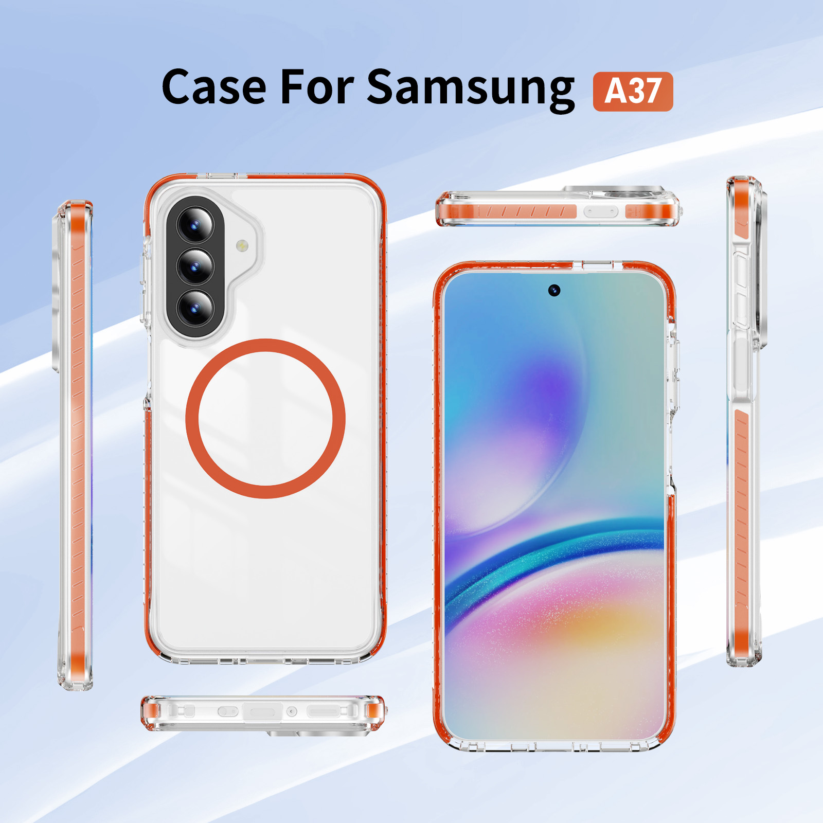 Luxe gekleurde antislipstrip a - Phone Cases Yellow recensie en prijs