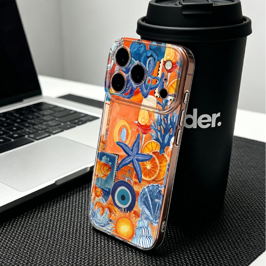 Zachte telefoonhoes voor iPhon - Phone Cases Orange recensie en prijs