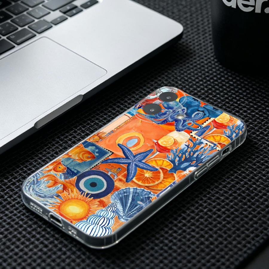 Zachte telefoonhoes voor iPhon - Phone Cases Orange recensie en prijs
