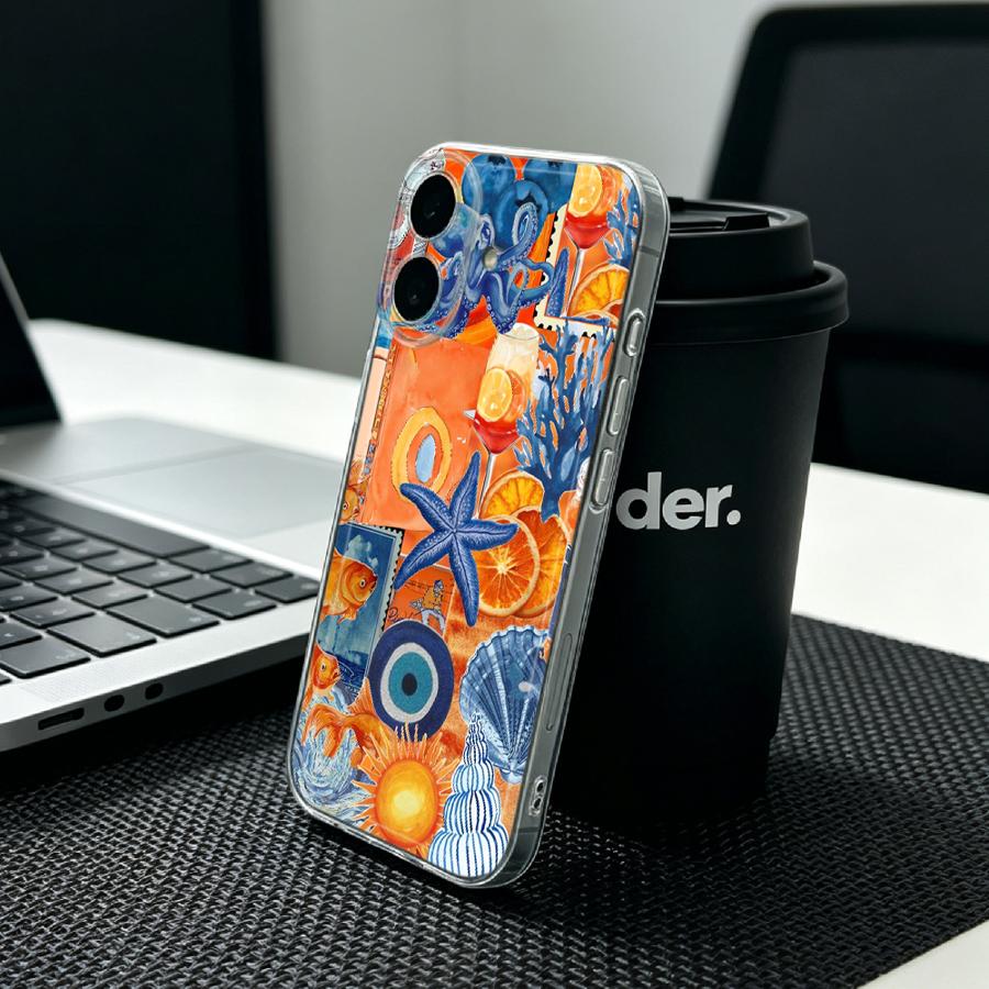 Zachte telefoonhoes voor iPhon - Phone Cases Orange recensie en prijs