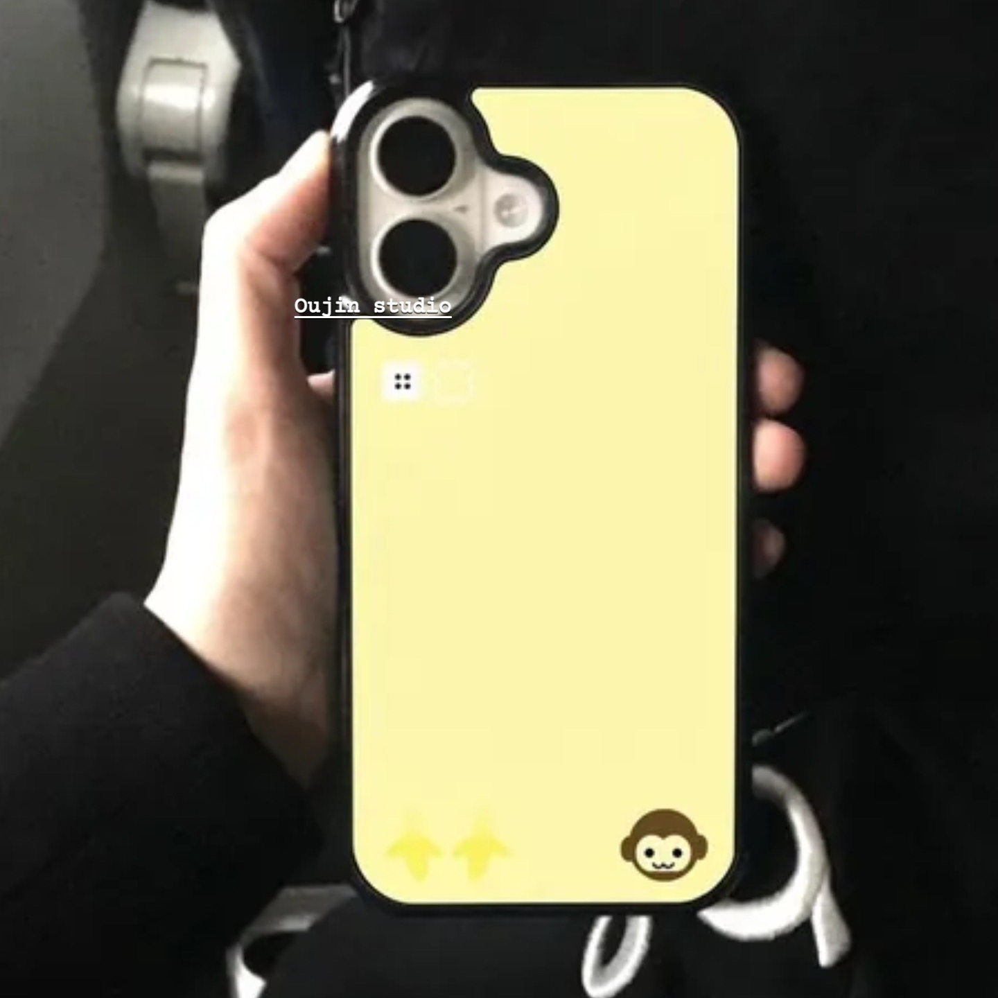Koreaanse Ins Bruin Gele Banaa - Phone Cases Yellow recensie en prijs