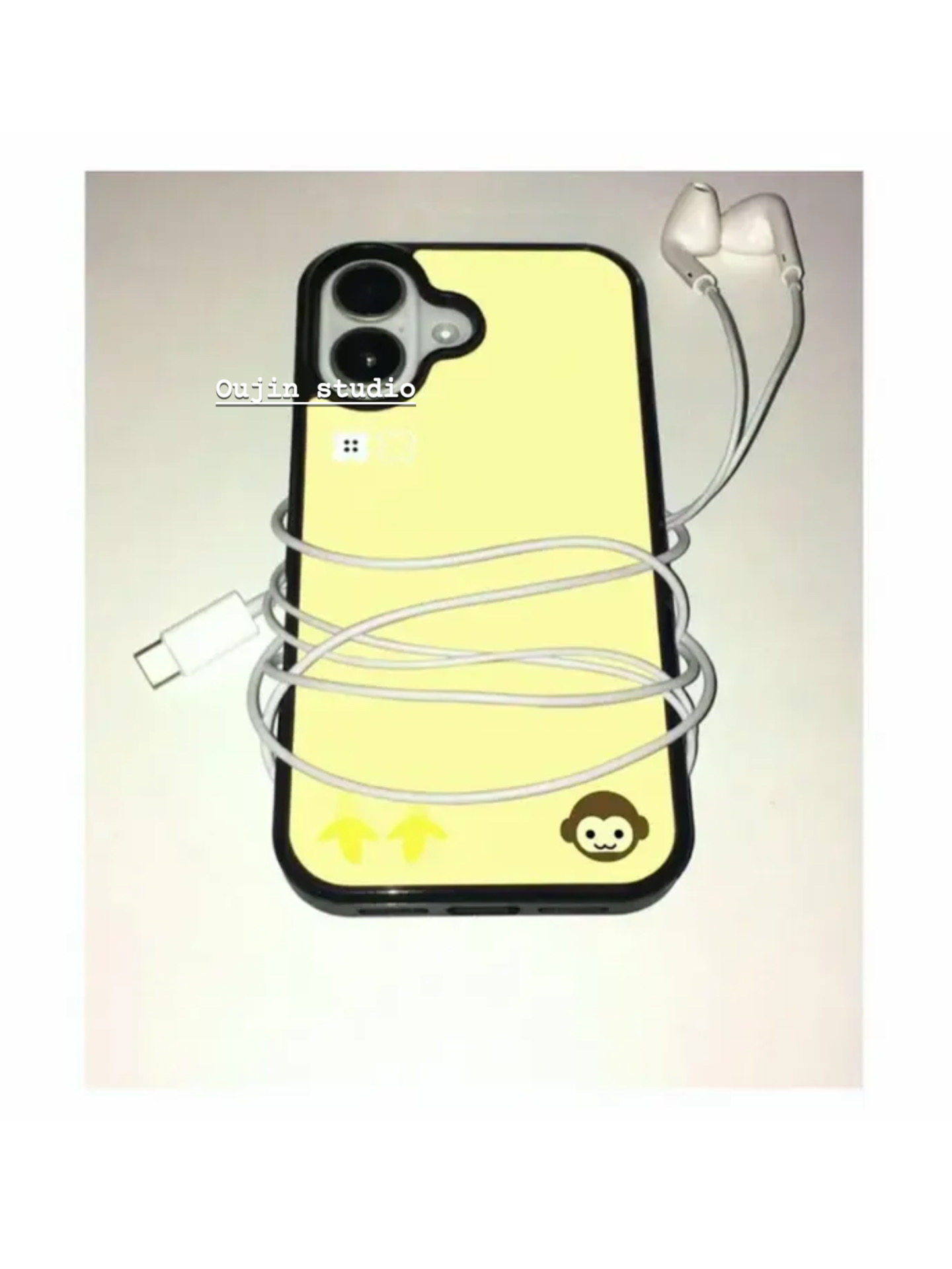 Koreaanse Ins Bruin Gele Banaa - Phone Cases Yellow recensie en prijs