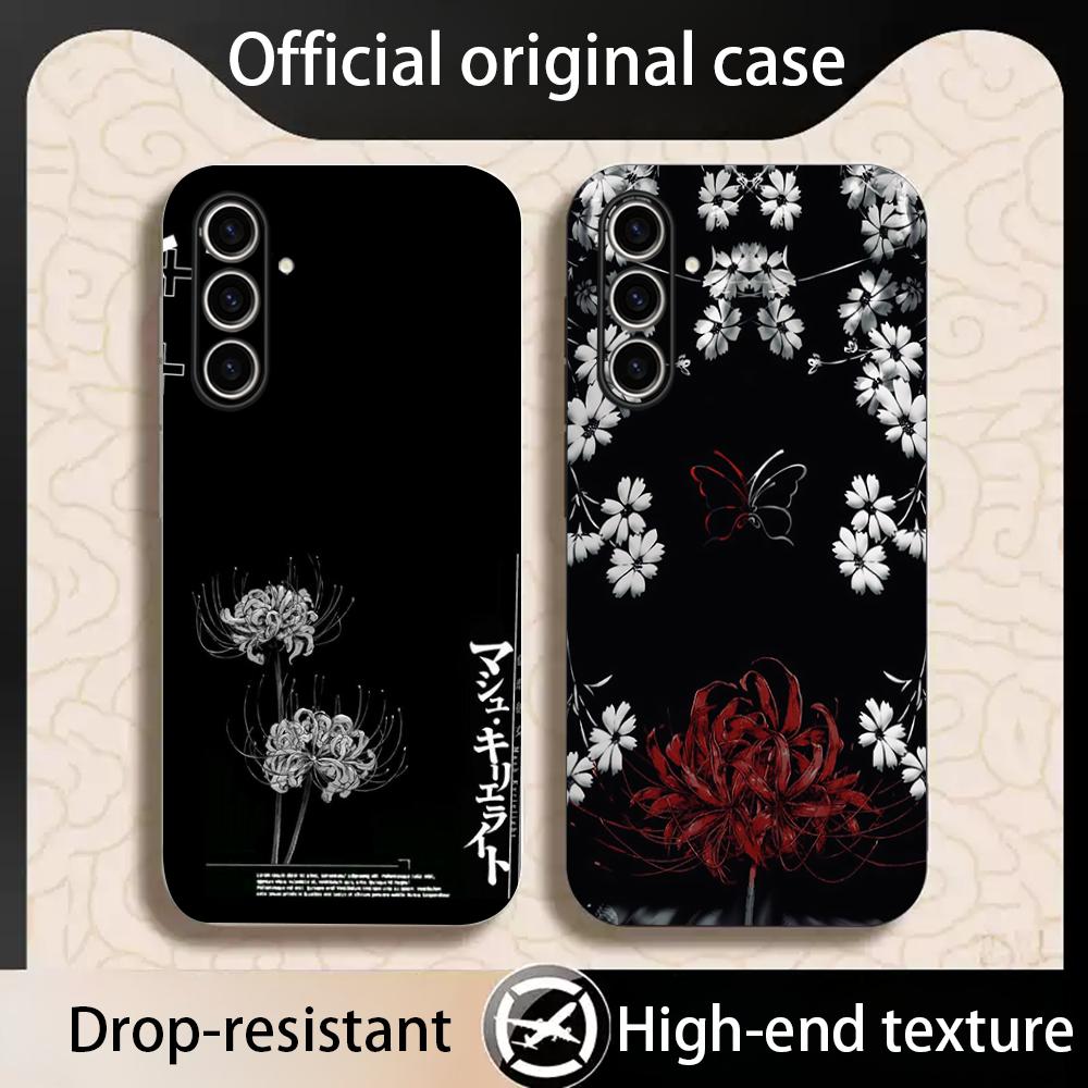 Rode spinnenlelie Japan kunst  - Phone Cases Red recensie en prijs