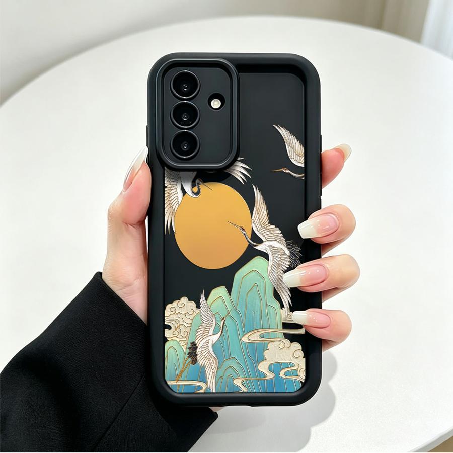 Cartoon Kraanvogel Wilde Zwijn - Phone Cases For Samsung Galaxy recensie en prijs