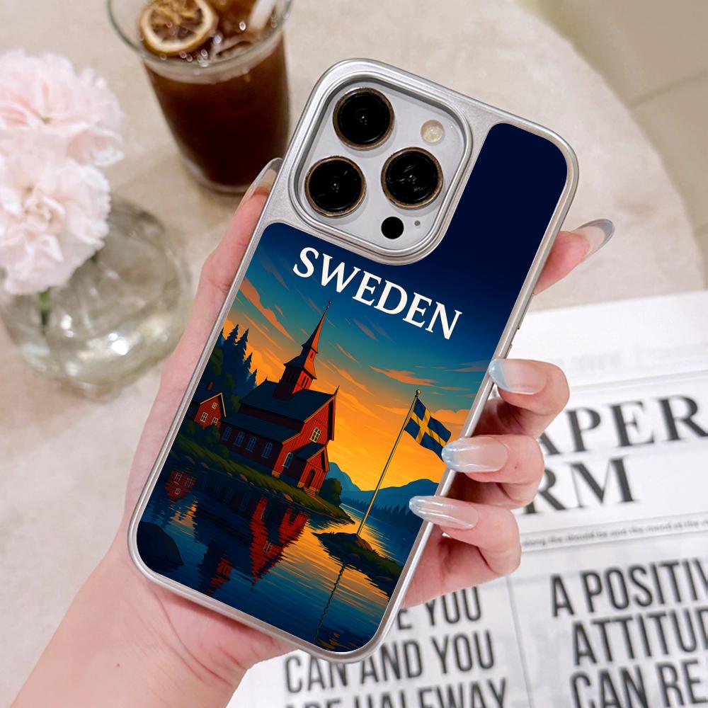 Zweden Vlag Telefoonhoesje voo - Phone Cases Sweden recensie en prijs