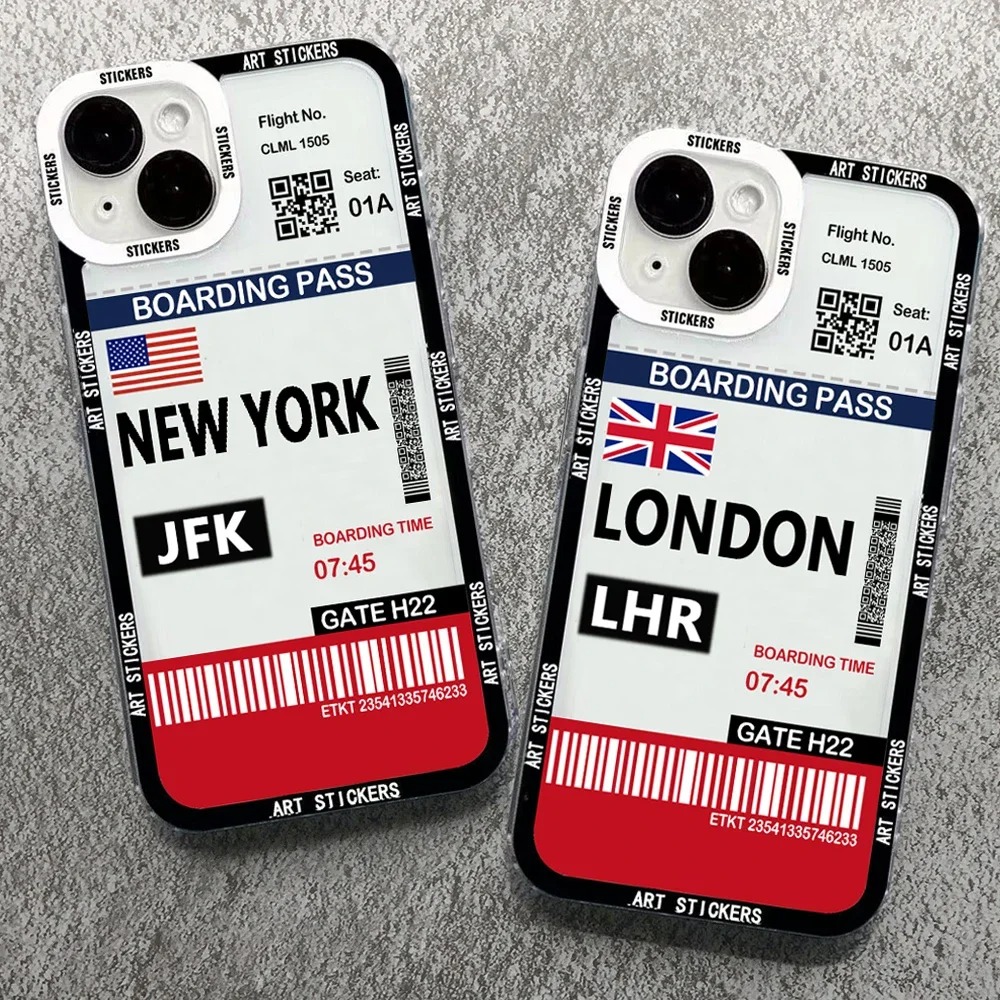 World City Travel Ticket Label - Phone Cases York recensie en prijs
