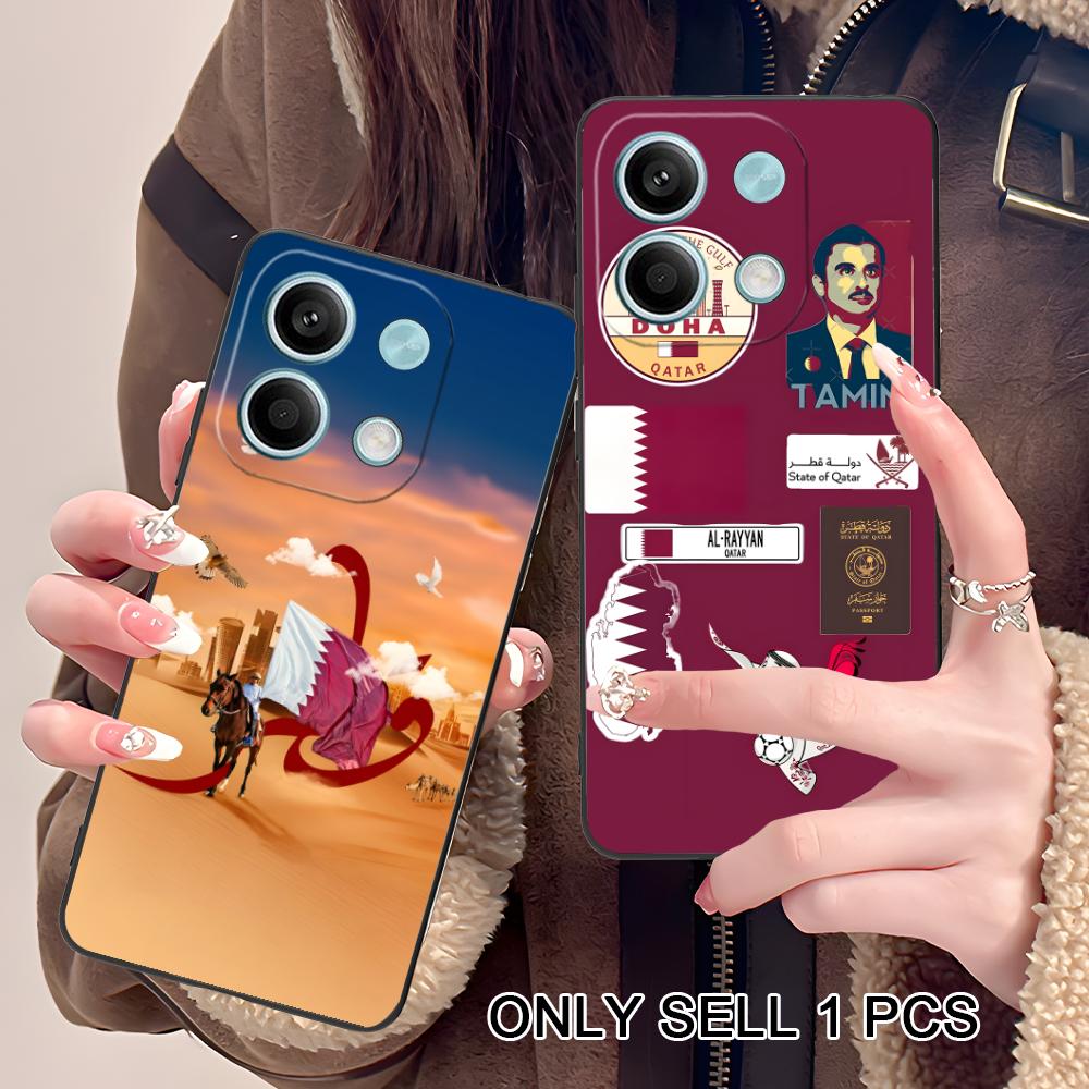 Qatar Vlag Matte TPU Mobiele T - Phone Cases Qatar recensie en prijs